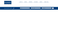 Desktop Screenshot of harbertrealty.com