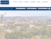 Tablet Screenshot of harbertrealty.com